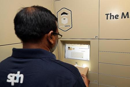 Trial of common lockers to ease parcel delivery
