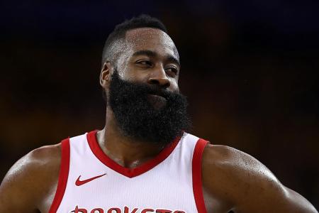 Harden&#039;s 30 points help Rockets win to level series