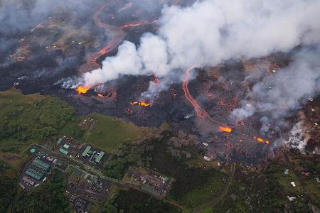 New lava flow crosses onto Hawaii geothermal plant property