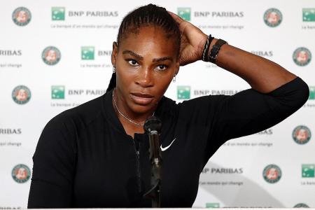 Injured Serena pulls out of showdown with Sharapova