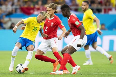 Brazil held by Switzerland in World Cup opener