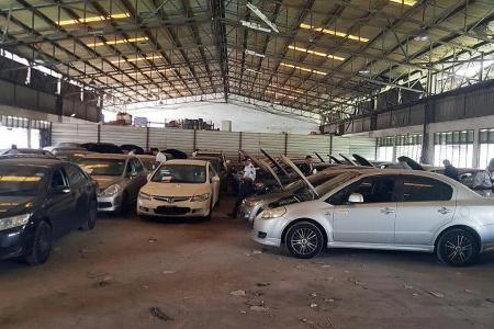 LTA seizes 120 deregistered vehicles during sting operations