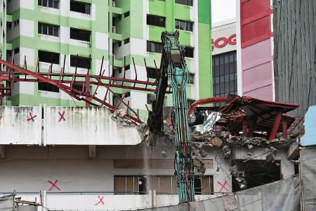 Demolition of Rochor Centre begins