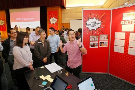 SPH’s inaugural Innovation Day throws up unique ideas 