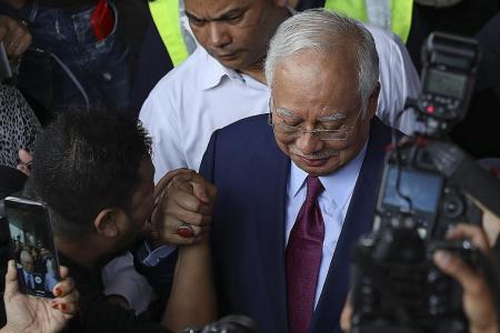 Najib&#039;s charges not politically motivated: M&#039;sian AG 