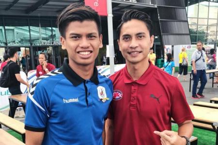 Uncle Shahril faces off against nephew Irfan