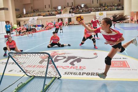 Silver lining for Singapore&#039;s women tchoukball team