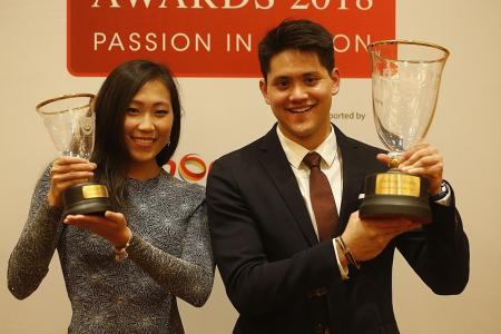 Schooling: Fortunate to win fifth award
