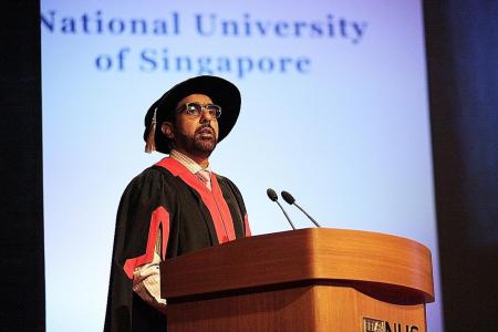 WP chief gives speech, says NUS his turning point