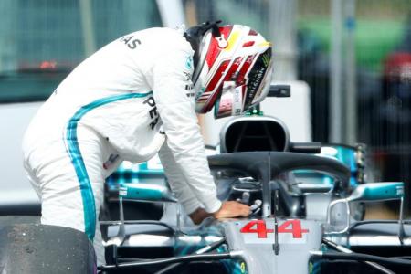 Hamilton out of German GP qualifying