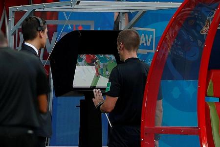Four key VAR moments during the 2018 World Cup