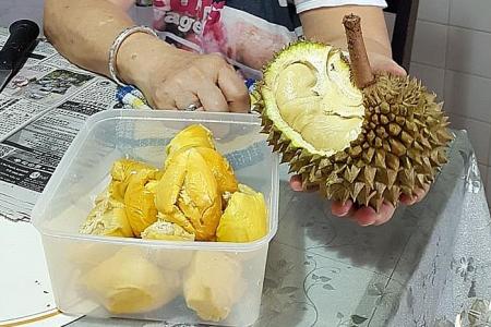 Cast out because I want to eat durian
