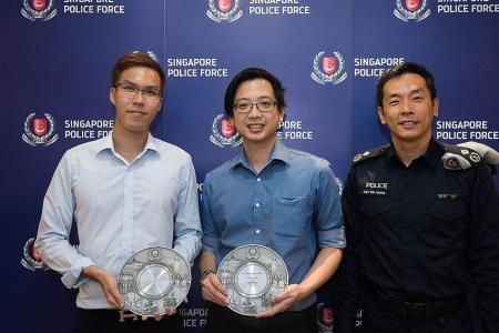 Four people recognised for nabbing upskirt suspects at MRT stations
