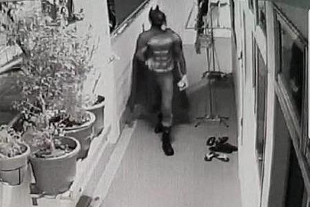 Jurong West&#039;s caped crusader puzzles residents