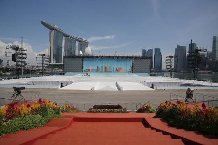 Swivel panels set to bring wow factor to NDP stage