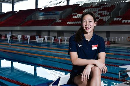 Swimmer Cherlyn improves after focusing on process instead of result