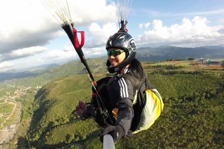 Paragliding athlete Jessica Goh aiming for the skies