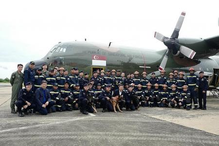 Police dogs deployed for mission in Laos