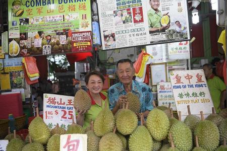 Boss reveals how famed durian stall Combat Durian got its name