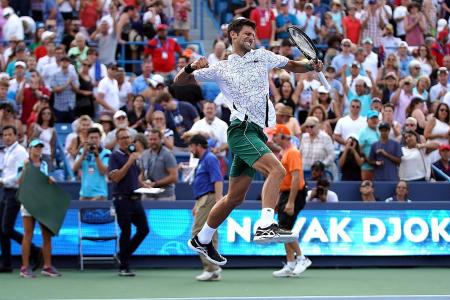 Masters sweep for Djokovic