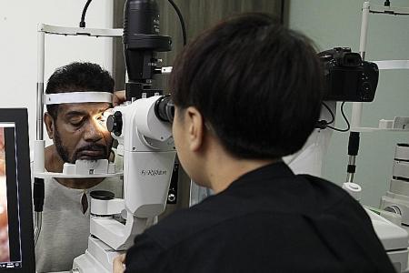 Community eye clinics save patients a trrip to hospital