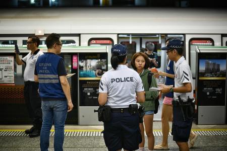 Anti-molest volunteers to patrol MRT stations 