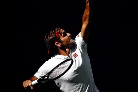 Federer shows how it&#039;s done