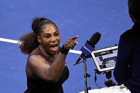 Serena insists she&#039;s not a cheat in another meltdown
