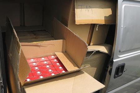 More than 11,500 cartons of contraband cigarettes siezed in a week