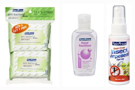 FairPrice&#039;s outdoor essentials to keep stomachs filled, hands clean