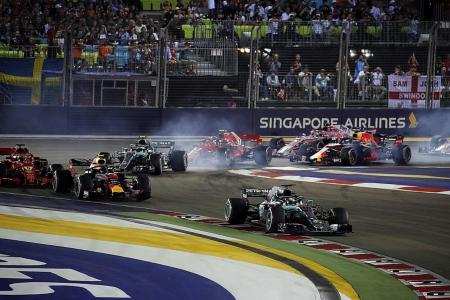 Singapore Grand Prix sees biggest crowd since 2008
