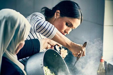 Markle backs new cookbook to help project set up after Grenfell fire