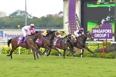 Brown holds two aces in Raffles Cup