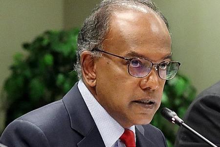 Stable leadership transition vital for Singapore: K. Shanmugam