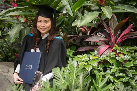 Juggling work, family and night classes to earn degree