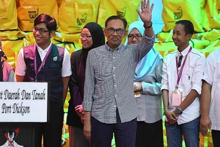 Anwar says Mahathir &#039;extremely pleased&#039; with by-election result
