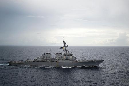 China voices concern to United States over Taiwan Strait warship operation