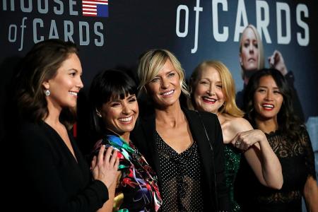 Robin Wright says leading, directing House Of Cards was exhilarating