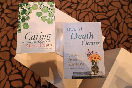 Books launched to help those grieving