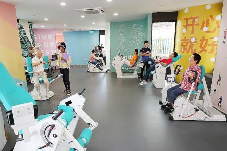 Gym for seniors opens in Bishan CC
