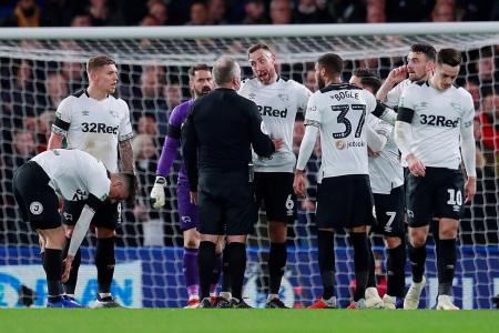 Lampard: Derby hard done by because of VAR