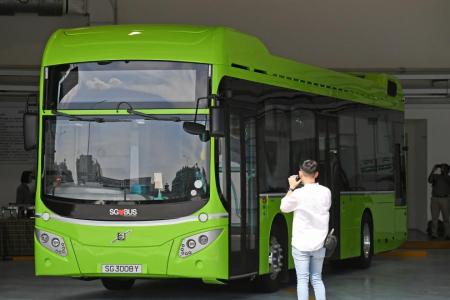 10 diesel-electric hybrid buses to be introduced next month