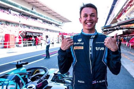 Albon is first Thai driver in modern F1 era