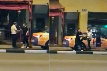 Police investigating scuffle between cabby and passenger