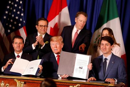Trump to give formal notice to Congress in near future to end Nafta