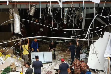 Three dead, four in critical condition after explosion in Kuching mall