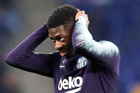 Stop being late for training: Rivaldo tells Dembele