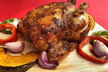 Spice up your Christmas feast with tandoori-style capon