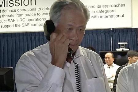 Ng Eng Hen commends Maritime Security Task Force
