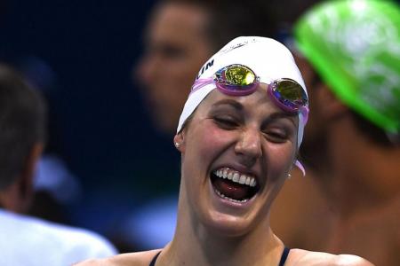 World, Olympic swim champ Franklin quits, citing injuries